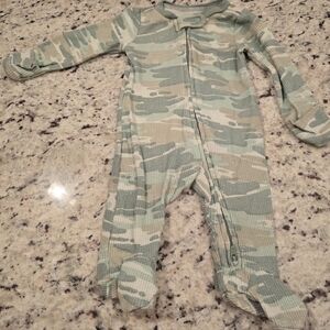 Carter's Green Camouflage Kids One Piece
